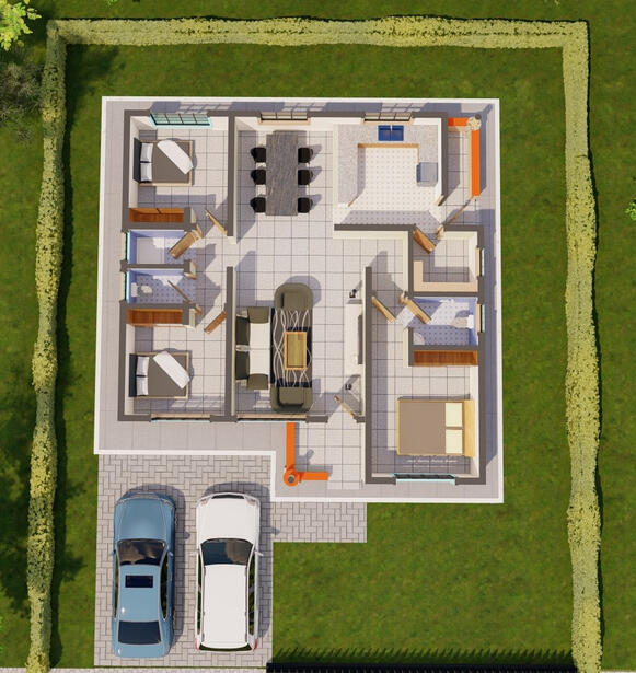 3D Cutaway